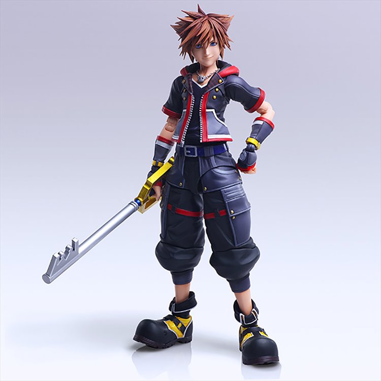 Kingdom Hearts III - Sora Ver. 2 Deluxe Ver. Play Arts Kai Action Figure