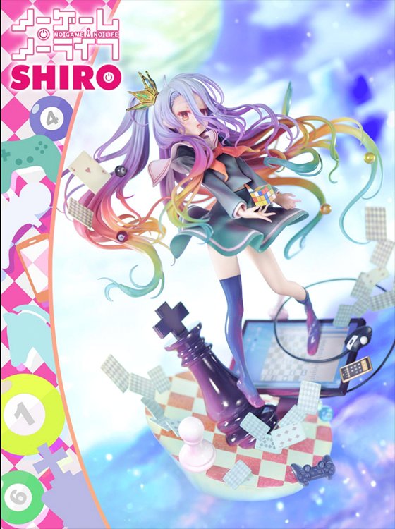 No Game No Life - 1/7 Shiro Polystone Statue