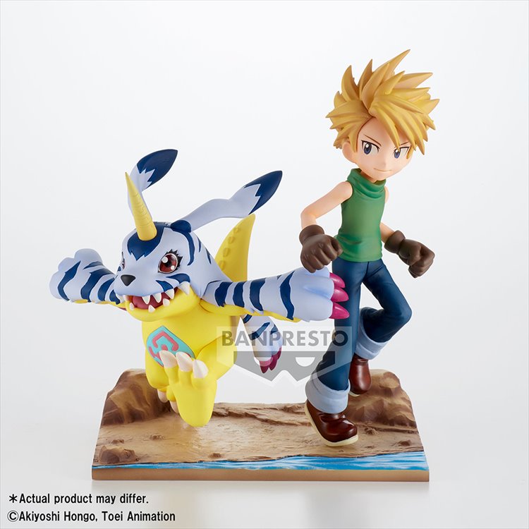 Digimon Adventure - Yamato and Gabumon PVC Figure - Click Image to Close