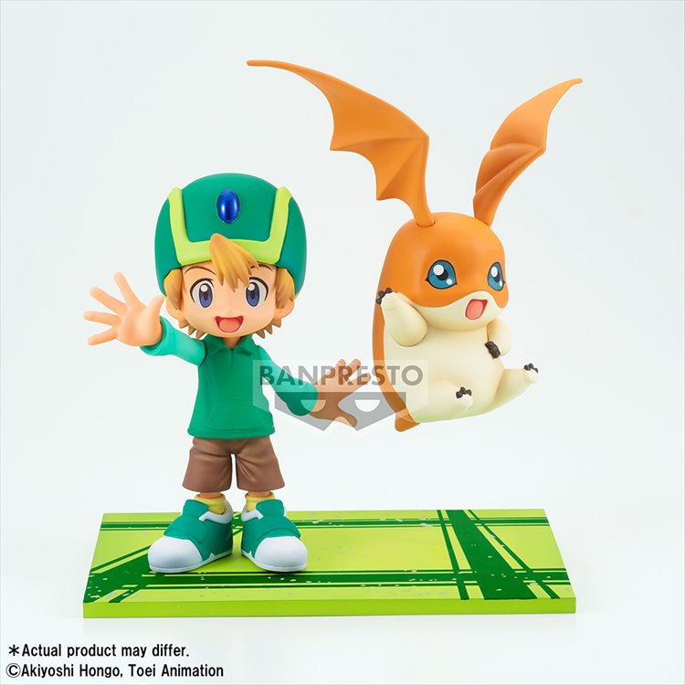 Digimon Adventure - Takeru and Patamon PVC Figure - Click Image to Close
