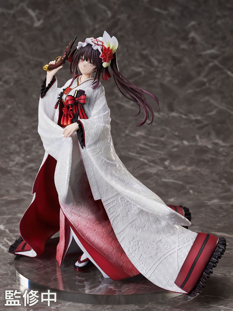 Date A Live IV - 1/7 Kurumi Tokisaki Shiromuku Ver. PVC Figure - Click Image to Close