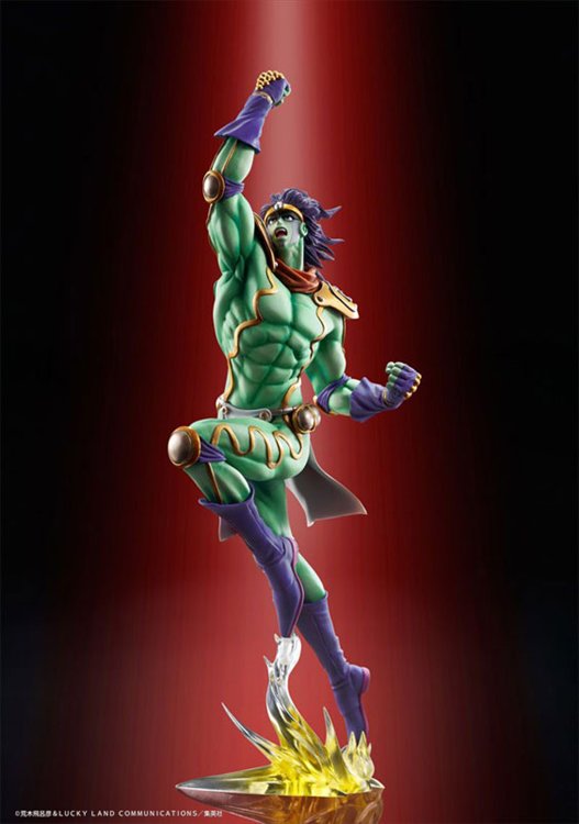 Jojos Bizarre Adventure Part III - Star Platinum Statue Legend PVC Figure - Click Image to Close