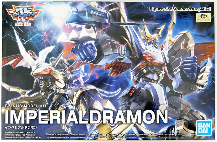 Digimon - Imperialdramon Amplified Figure-Rise Standard Model Kit - Click Image to Close