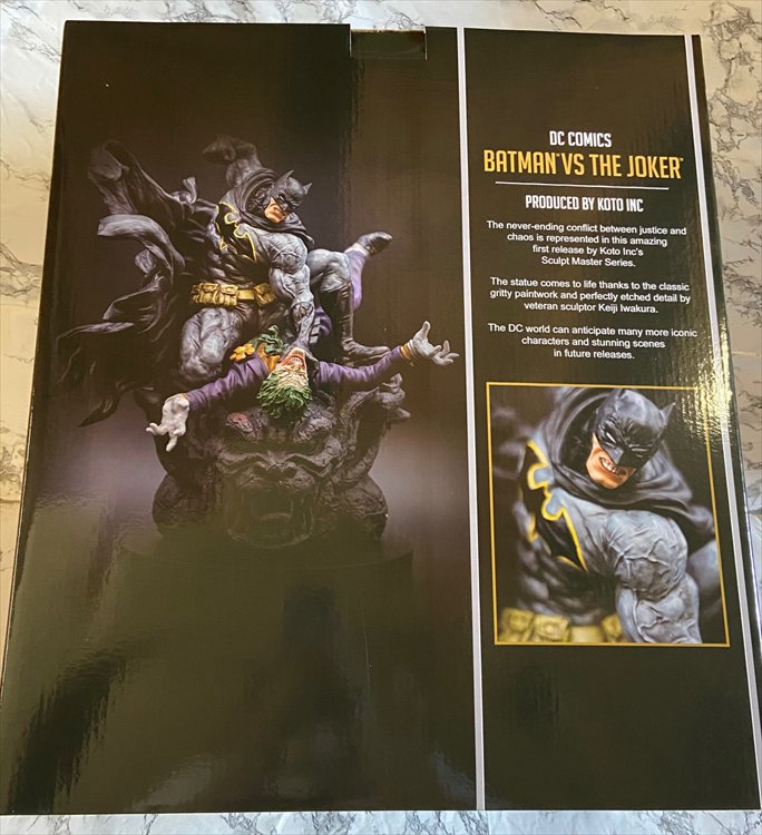 Batman - 1/6 Batman vs The Joker Sculpt Master Series Statue Limited Edition