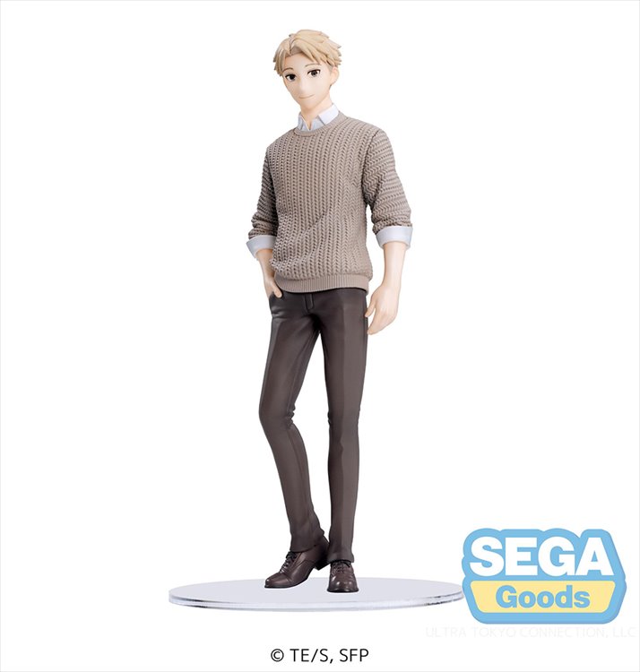 Spy X Family - Loid Forger Plain Clothes PM Figure - Click Image to Close