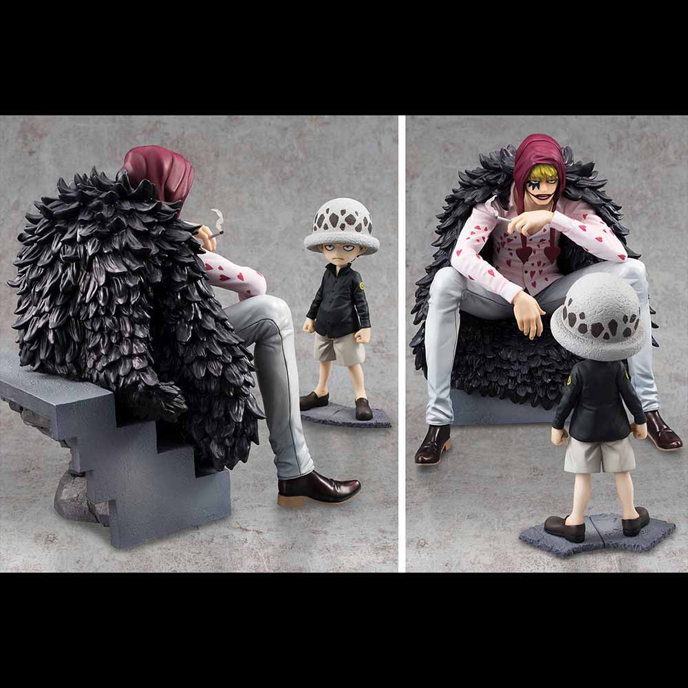 One Piece - Corazon & Law P.O.P Limited Edition PVC Figure