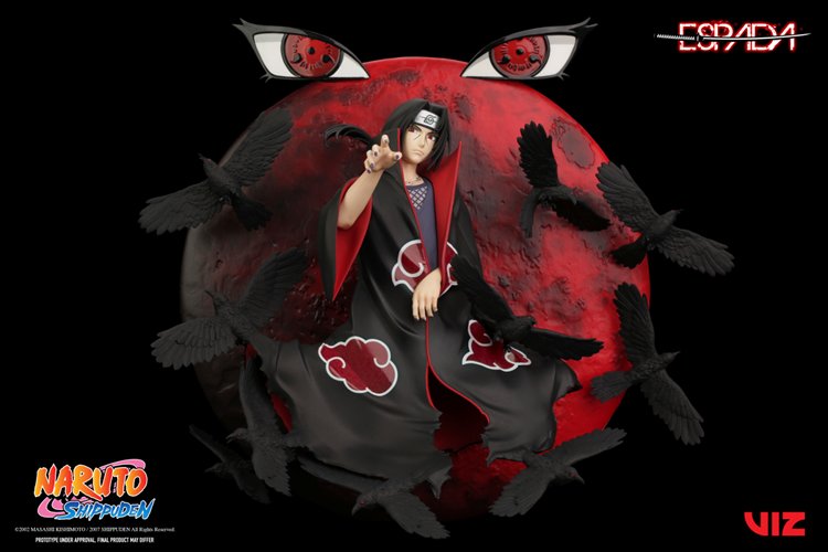 Naruto Shippuden - 1/8 Itachi Uchiha PVC Figure - Click Image to Close