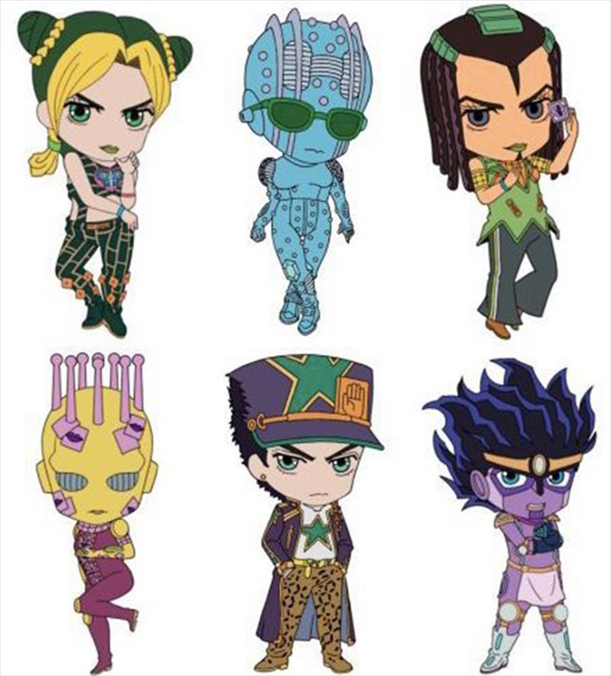 Jojo Bizarre Adventure Part VI - Rubber Strap Collection Vol. 1 SINGLE BLIND BOX