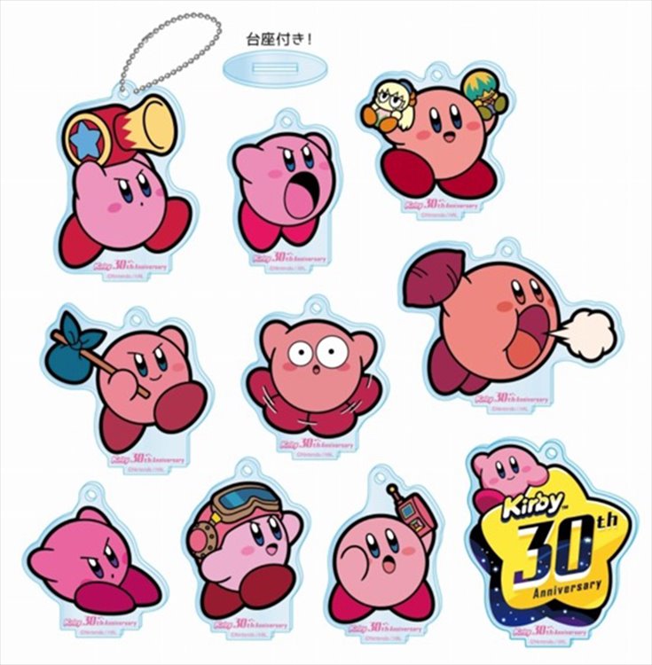 Kirby - Acrylic Keychain with Stand SINGLE BLIND BOX