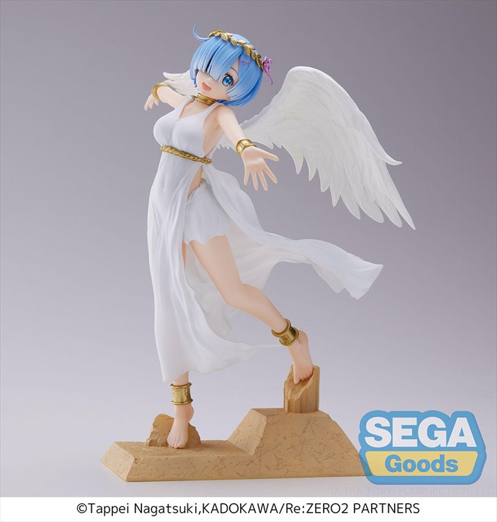 Re:Zero - Rem Demon Angel Luminasta Figure - Click Image to Close