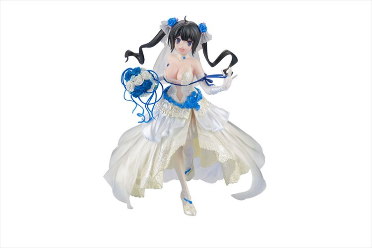 Is It Wrong To Try To Pick Up Girls In A Dungeon - 1/7 Hestia Wedding Dress ver. Figure - Click Image to Close