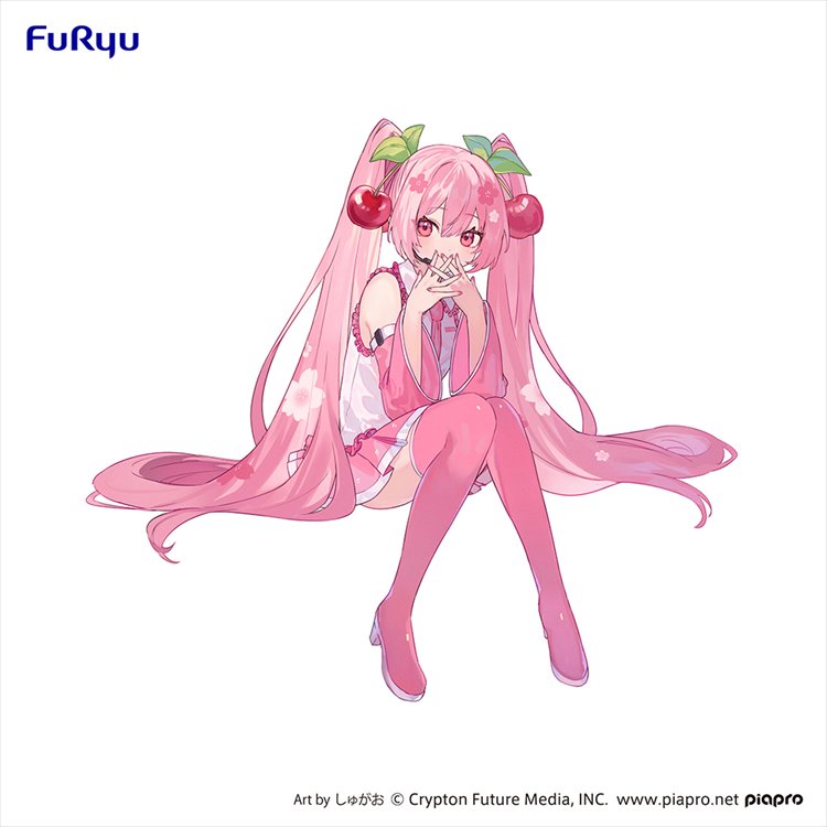 Vocaloid - Sakura Miku 2023 Noodle Stopper Figure - Click Image to Close