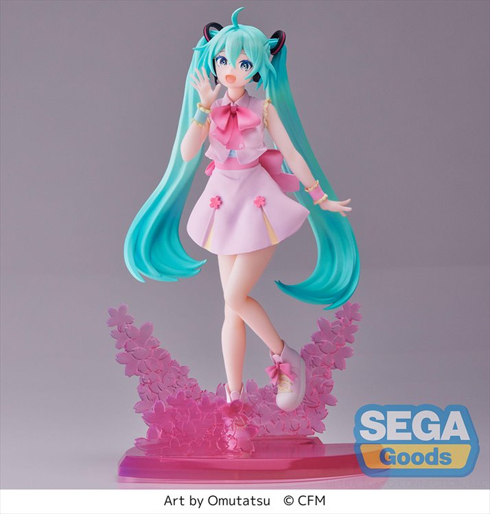 Vocaloid - Sakura Miku Omutatsu Ver. Luminasta Figure - Click Image to Close