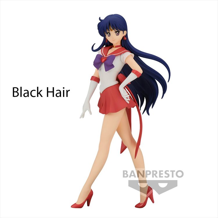 Sailor Moon - Mars Black Hair Glitter and Glamours Figure