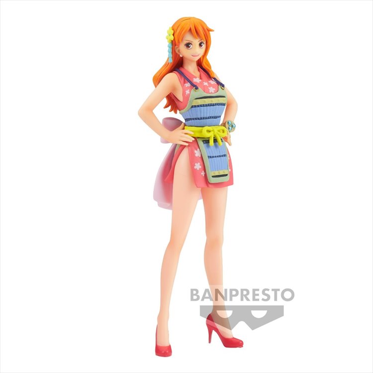 One Piece - Nami DXF The Grandline Lady Vol.8 Figure - Click Image to Close