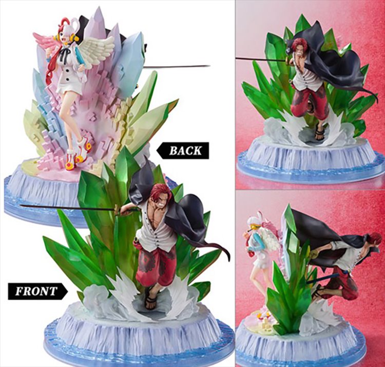 One Piece Red - Shank and Uta Figuart Zero Figure - Click Image to Close