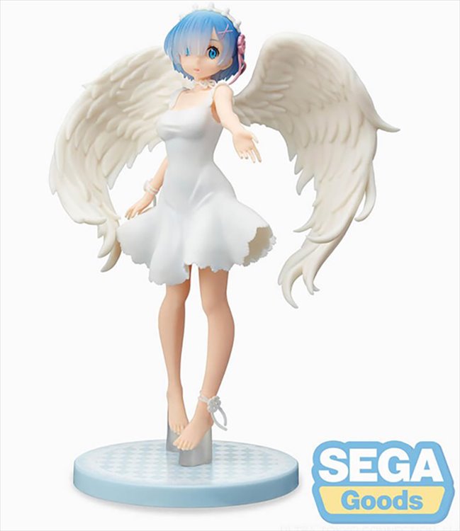 Re:Zero - Rem Angel Ver Super Premium Figure - Click Image to Close