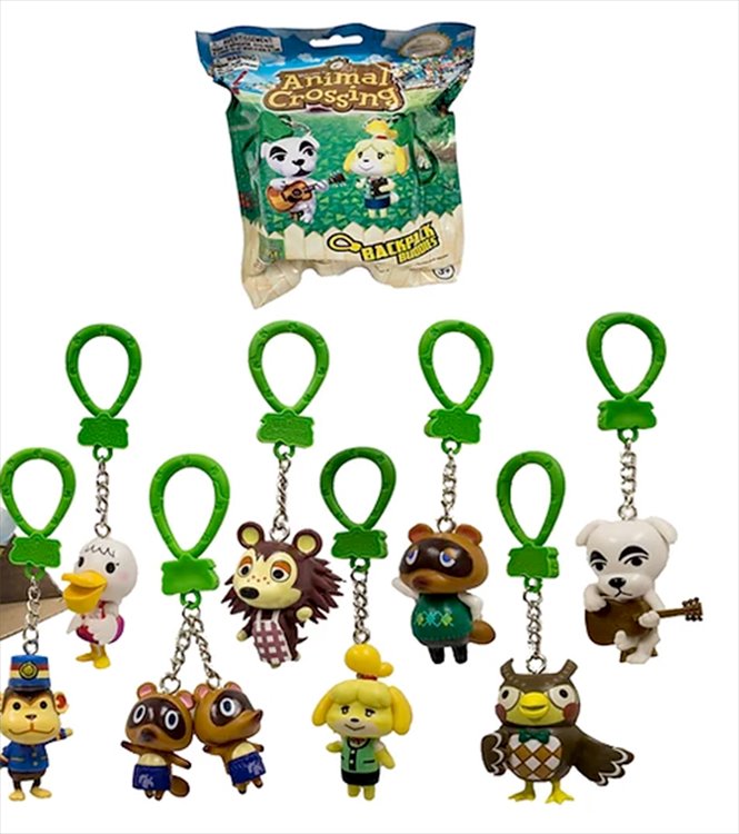 Animal Crossing - Hangers Keychain SINGLE BLIND BOX