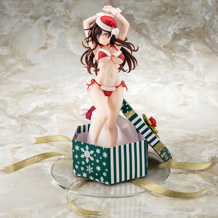 Rent A Girlfriend - 1/6 Mizuhara Chizuru In A Santa Claus Bikini De Fluffy Figure