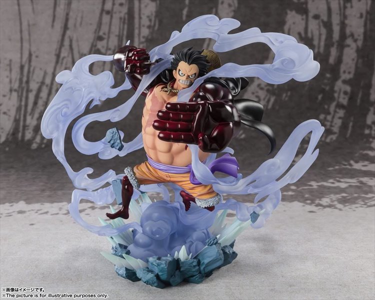 One Piece - Monkey.D.Luffy Gear 4 Figuarts ZERO Figure - Click Image to Close