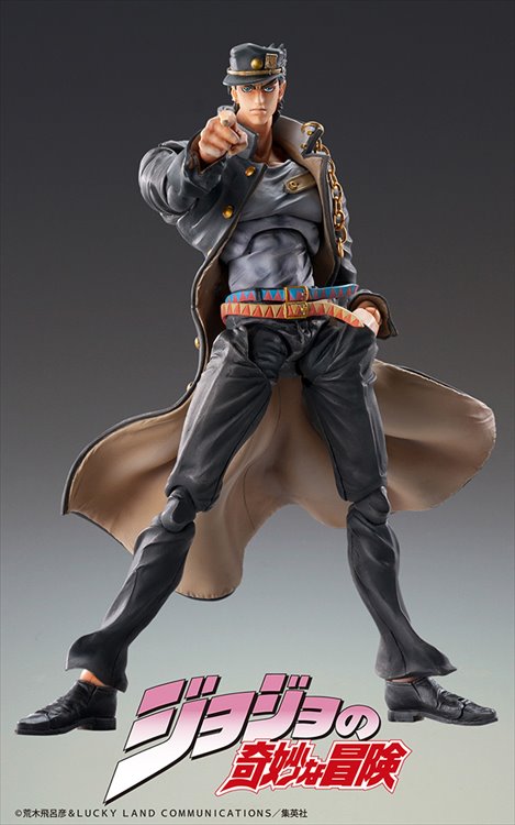 Jojos Bizarre Adventure Part III - Jotaro Kujo Ver.1.5 Super Action Statue - Click Image to Close