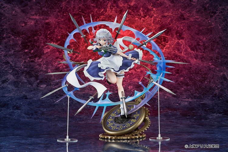 Touhou Project - 1/7 Izayoi Sakuya Illustration By Teddy PVC Figure - Click Image to Close