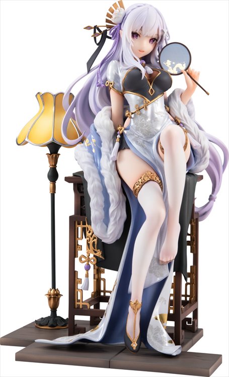 Re:Zero - 1/7 Emilia Graceful Beauty Ver. PVC Figure - Click Image to Close