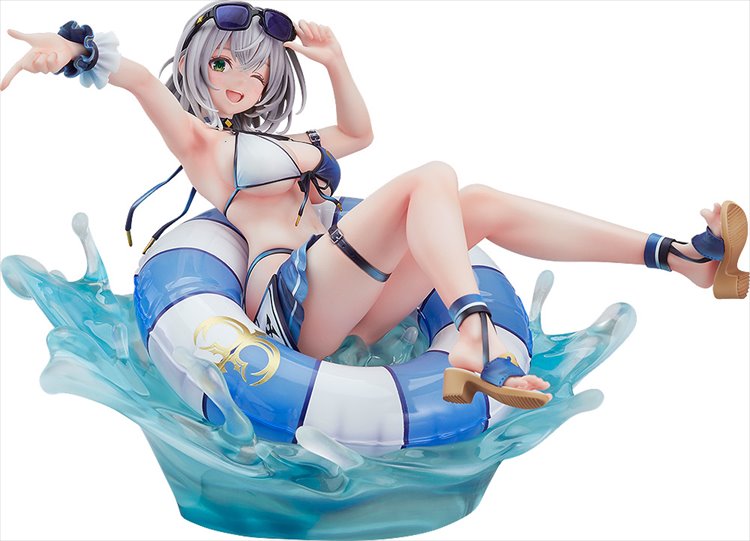 Hololive Production - 1/7 Shirogane Noel Swimsuit Ver. PVC Figure - Click Image to Close