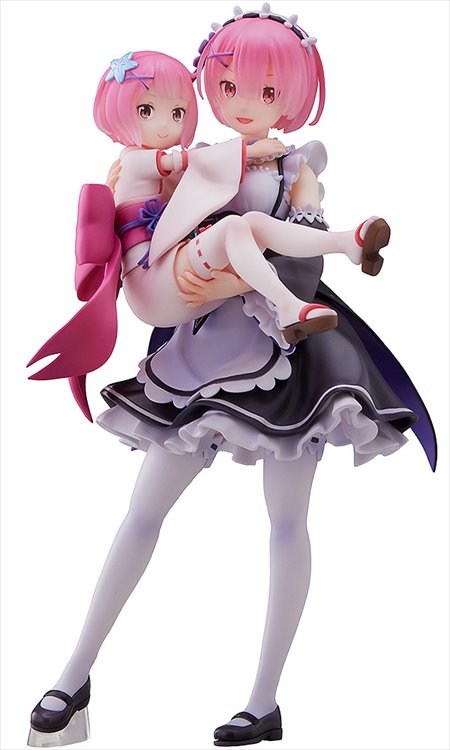 Re:Zero - 1/7 Ram & Childhood Ram PVC Figure