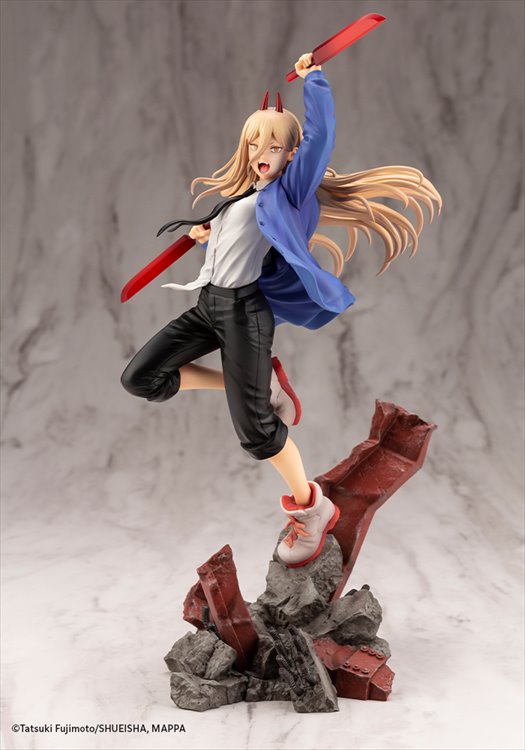 Chainsaw Man - 1/8 Power ArtFX J Figure - Click Image to Close