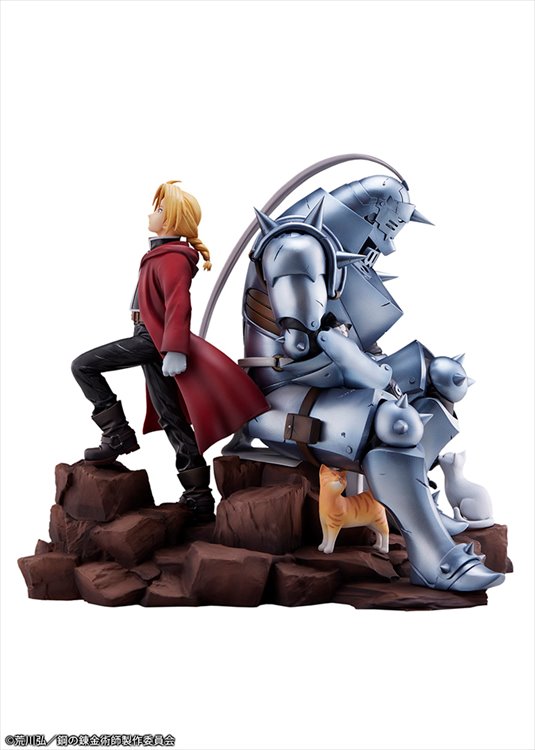 Fullmetal Alchemist Brotherhood - Edward Elric and Alphonse Elric Figure