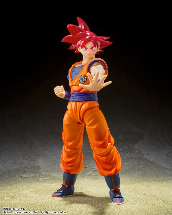 Dragon Ball Super - Super Saiyan God Son Goku S.H.Figuarts - Click Image to Close