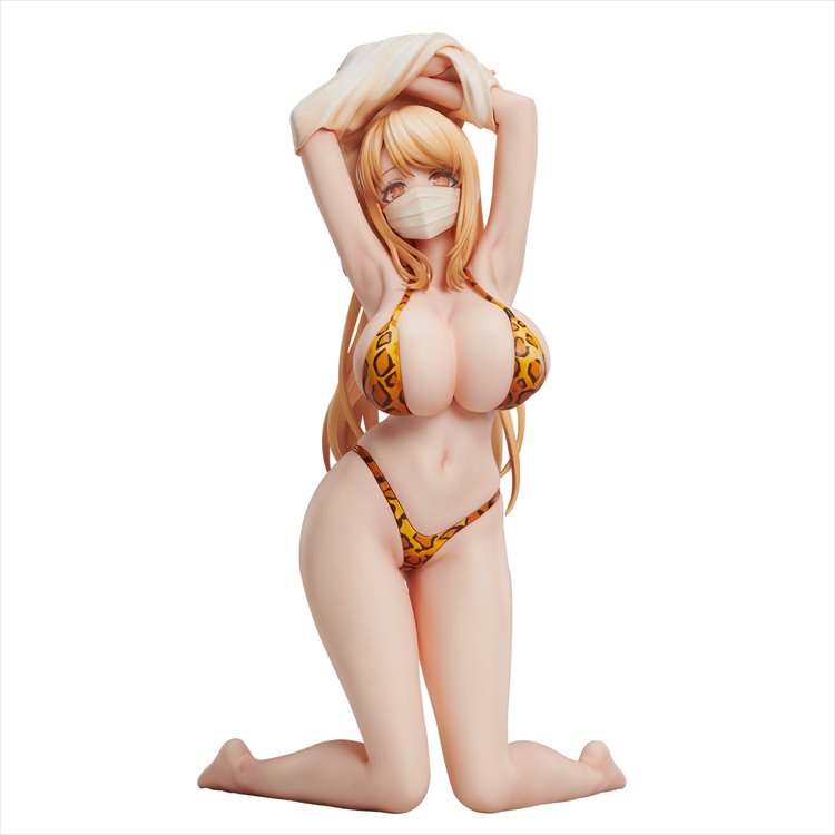 Original Character - POPQN Illustration Leopard Print Swimsuit PVC Figure