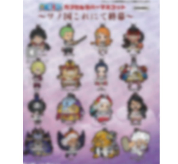 One Piece - Wano Arc Rubber Strap SINGLE BLIND BOX