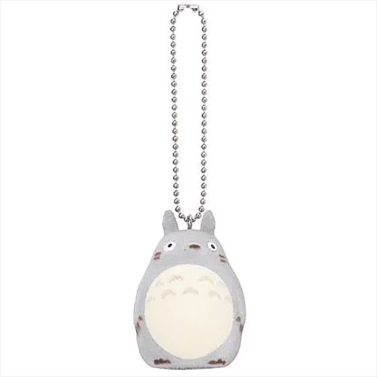 Totoro - Gray Totoro Sekiguchi Flocked Key Chain