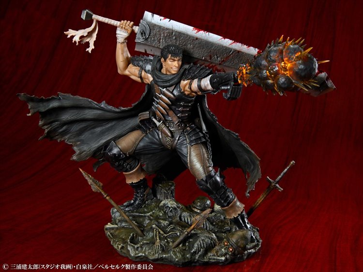 Berserk - Guts Black Swordsman Ver. Figure - Click Image to Close