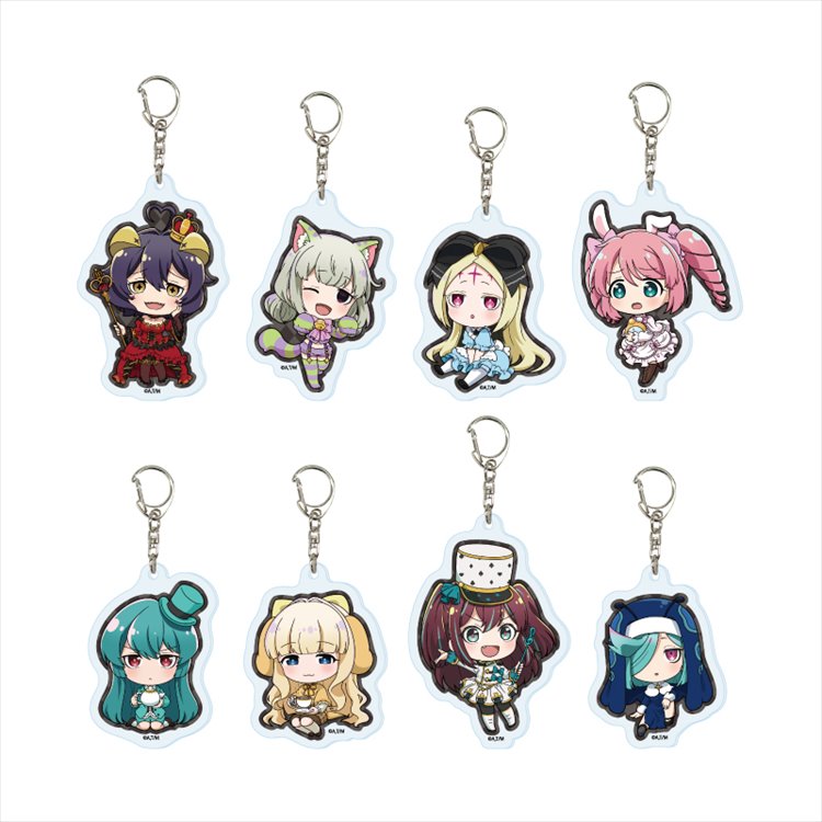 Gushing Over Magical Girls - Acrylic Key Chain 03 SINGLE BLIND BOX