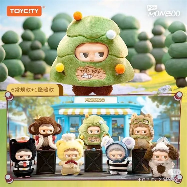 Monboo - Forest Town Plush SINGLE BLIND BOX