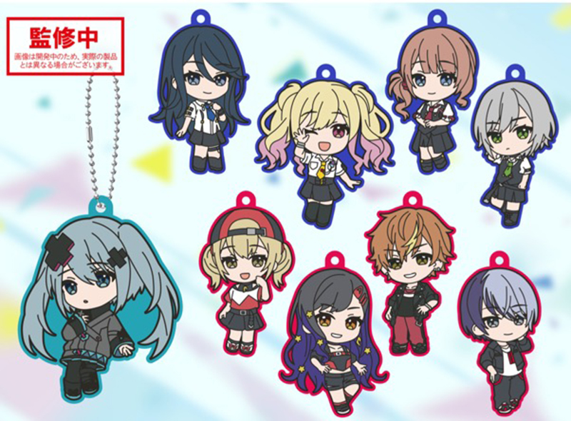 Vocaloid Project SEKAI Colorful Stage - Rubber Mascot SINGLE BLIND BOX CAPSULE