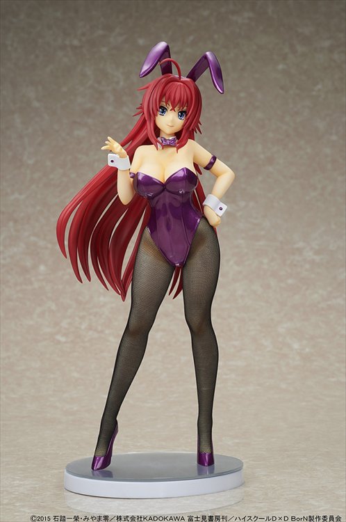 High School DxD Born - Rias Gremory Purple Bunny Ver. PVC Figure Re-release