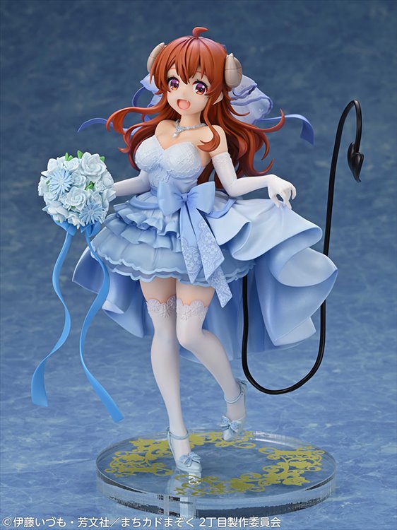 The Demon Girl Next Door - 1/7 Shadow Mistress Yuko Wedding Ver. Figure