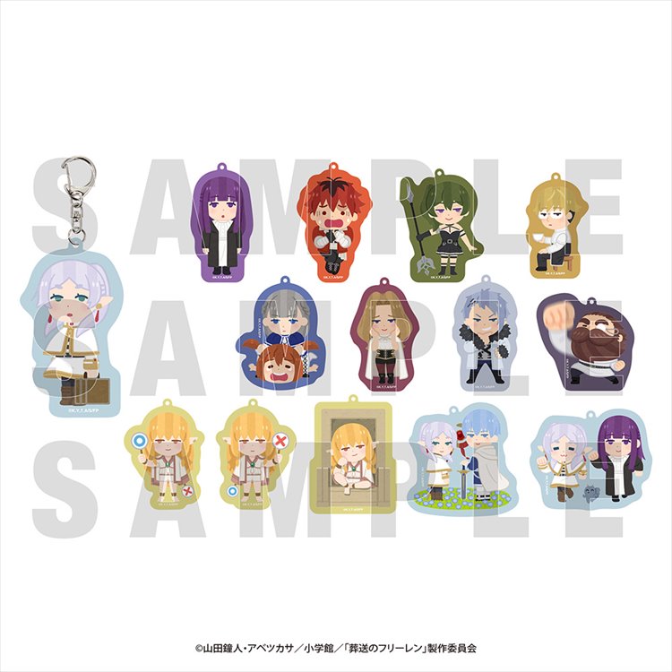 Frieren - Trading Acrylic Key Chain First-Class Mage Exam Arc SINGLE BLIND BOX Frieren - Trading Acrylic Key Chain First-Class Mage Exam Arc SINGLE BLIND BOX