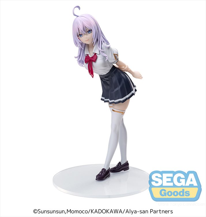 Alya Sometimes Hides Her Feelings in Russian - Alisa Mikhailovna Kujou Summer School Uniform Luminasta Prize Figure Alya Sometimes Hides Her Feelings in Russian - Alisa Mikhailovna Kujou Summer School Uniform Luminasta Prize Figure