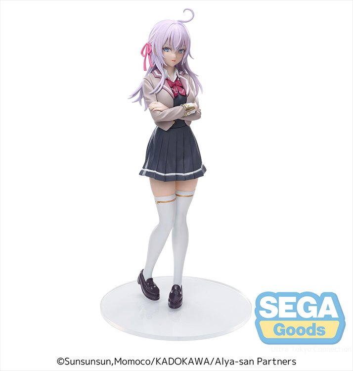 Alya Sometimes Hides Her Feelings in Russian - Alisa Mikhailovna Kujou School Unifoirm Luminasta Prize Figure