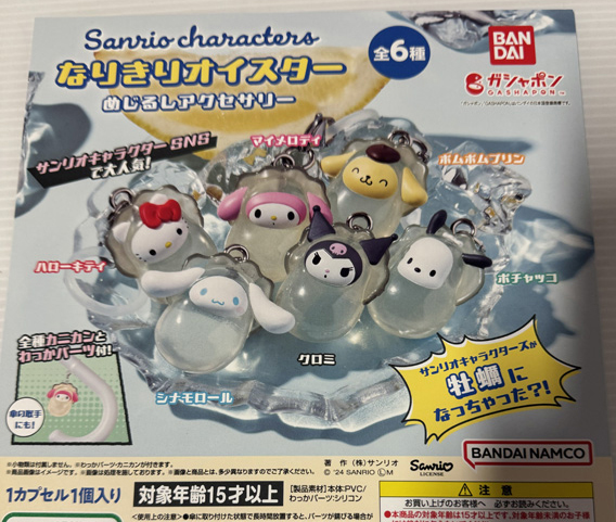 Sanrio - Sanrio Characters Mascot Keychain SINGLE BLIND BOX CAPSULE