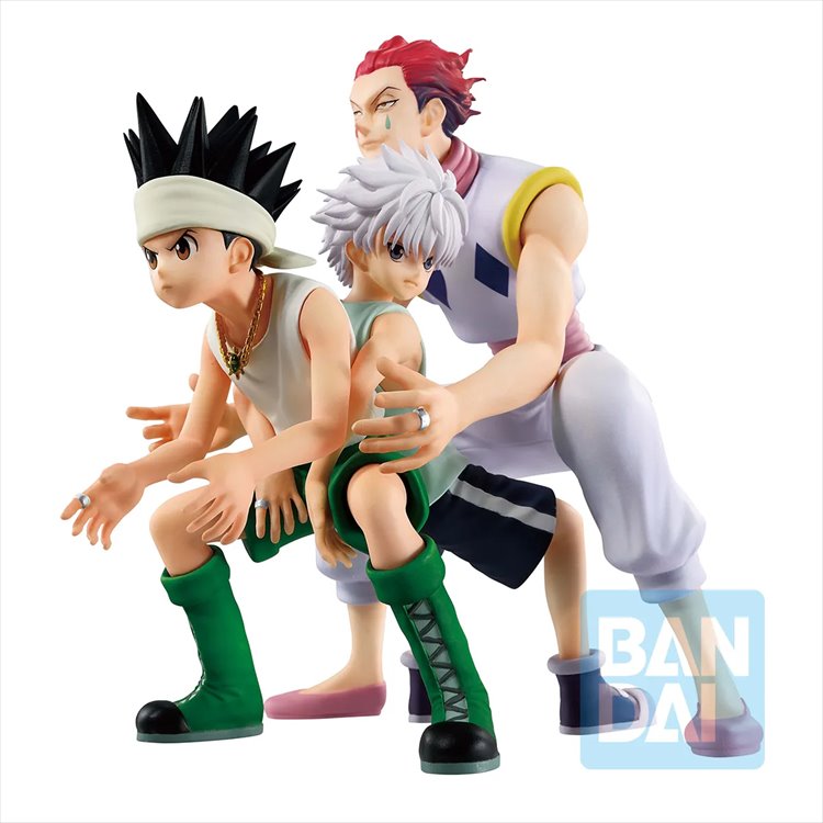 Hunter x Hunter - Gon x Killua x Hisoka Greed Island Masterrise Ichibansho Figure Hunter x Hunter - Gon x Killua x Hisoka Greed Island Masterrise Ichibansho Figure