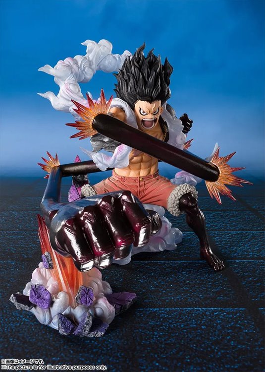 One Piece - Monkey D Luffy Gear 4 Snake Man Ohja Re-release FiguartsZERO