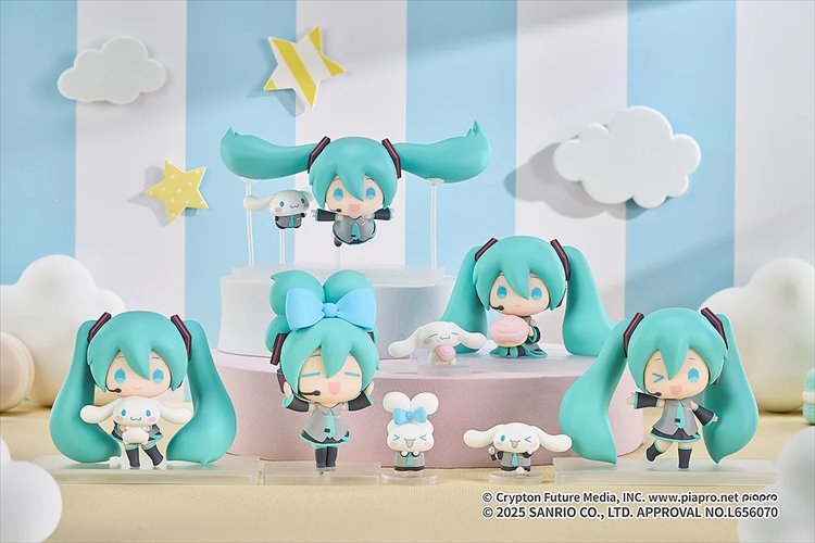 Vocaloid - Collectible Figure Hatsune Miku x Cinnamoroll SINGLE BLIND BOX