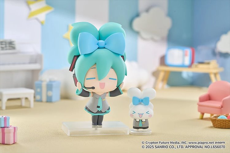 Vocaloid - Hatsune Miku x Cinnamoroll Chibi Figure