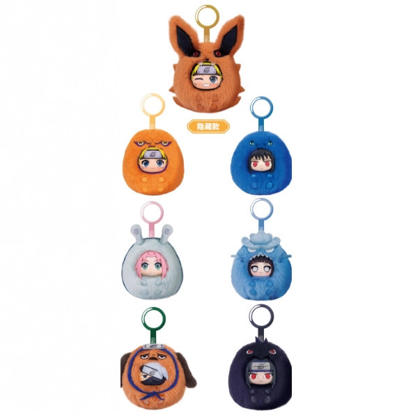 Naruto Shippuden - Cute Plush Pendant SINGLE BLIND BOX